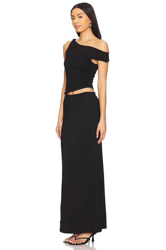Superdown Calliope Skirt Set In Black