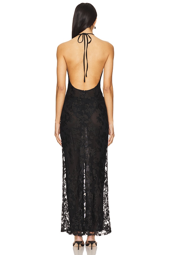 Superdown Calista Maxi Dress In Black