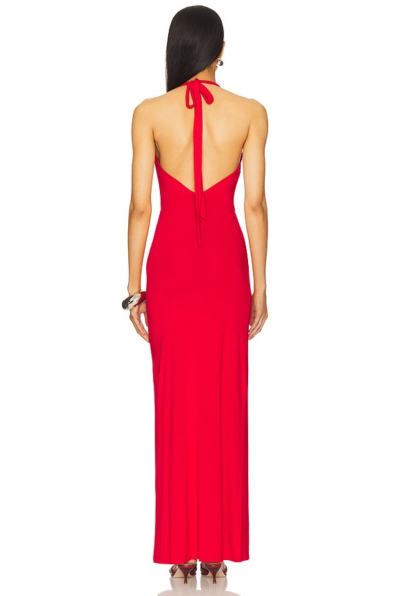Superdown Mariza Halter Maxi Dress