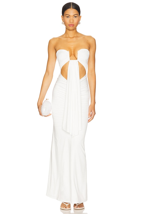 view 1 of 3 Rosy Maxi Dress in White