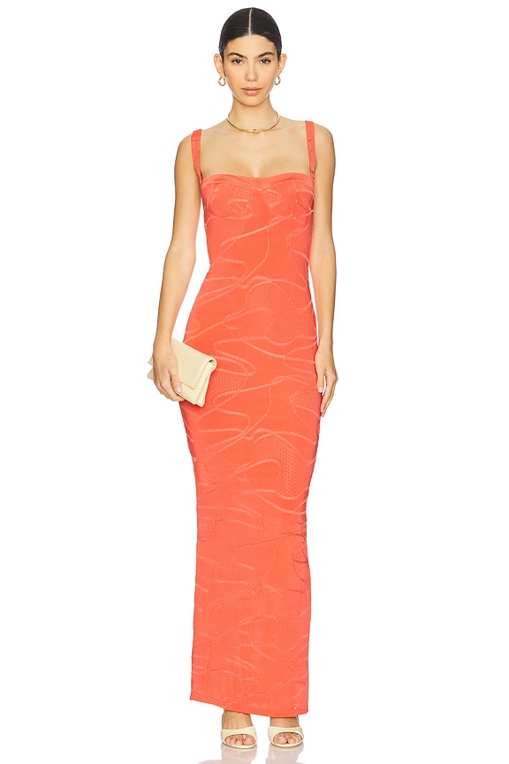 view 1 of 3 Ezra Maxi Dress in Red