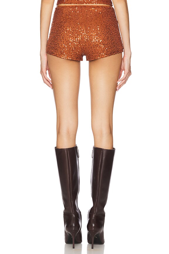 Superdown Maja Short In Rust