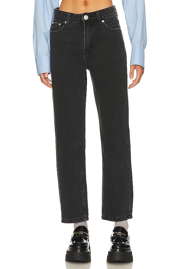 Image 1 of Jinx Cropped Jeans in Black