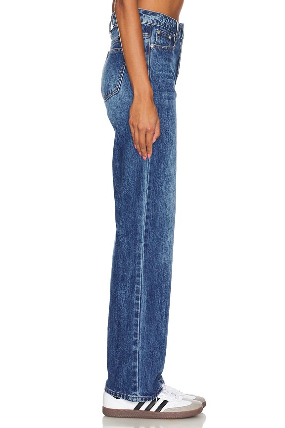 Shop Superdown Camille Jean In Blue Wash