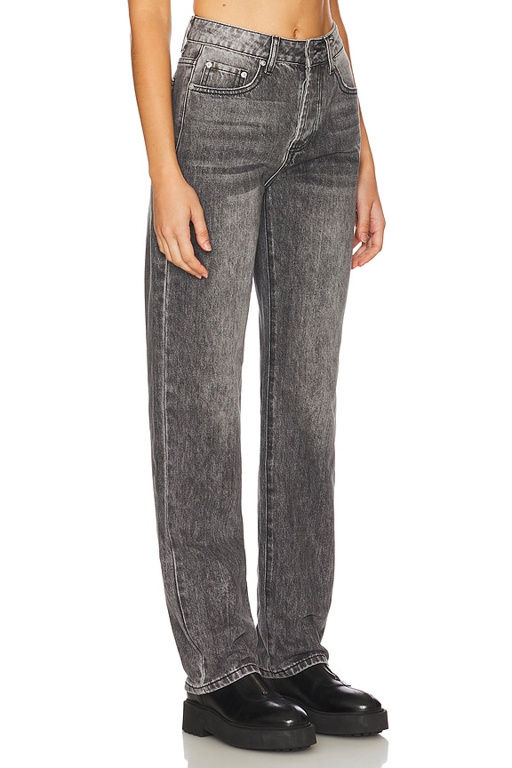 Superdown Lanie Jean In Washed Grey