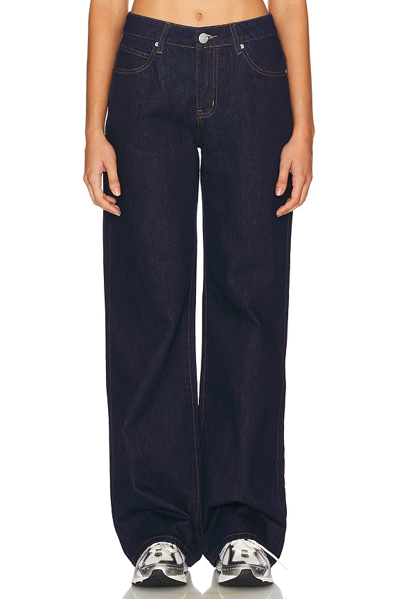 Image 1 of Laya Baggy Jean in Dark Wash