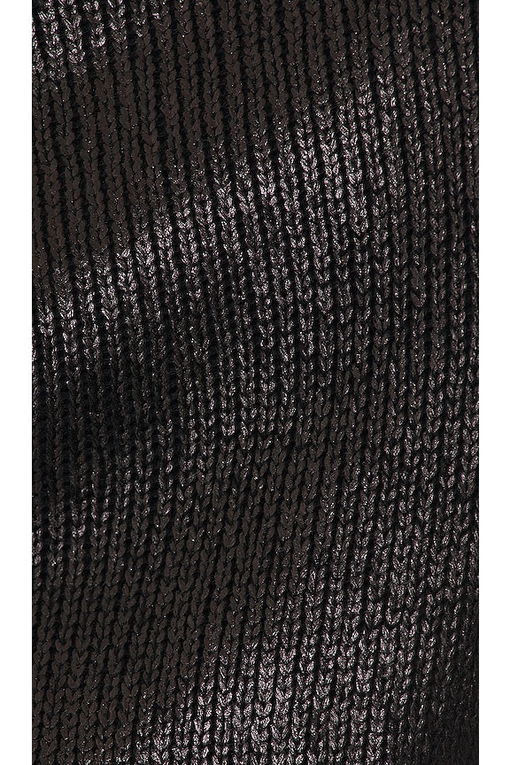 Superdown Marla Sweater In Black Metallic