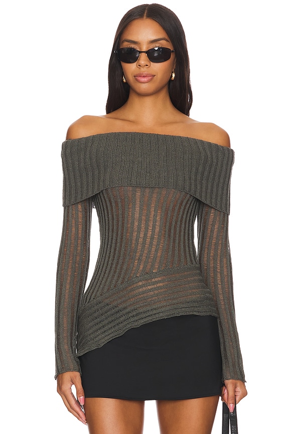 Image 1 of Tawny Sweater in Grey