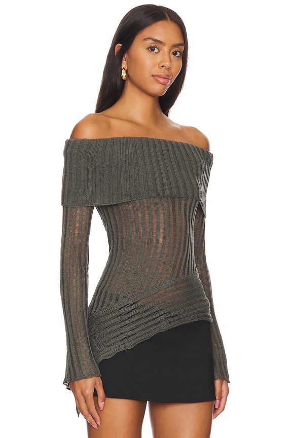Superdown Tawny Sweater In Grey