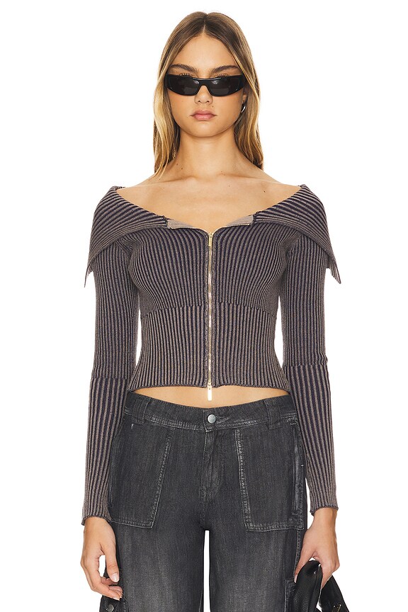 Superdown Noa Sweater In Grey