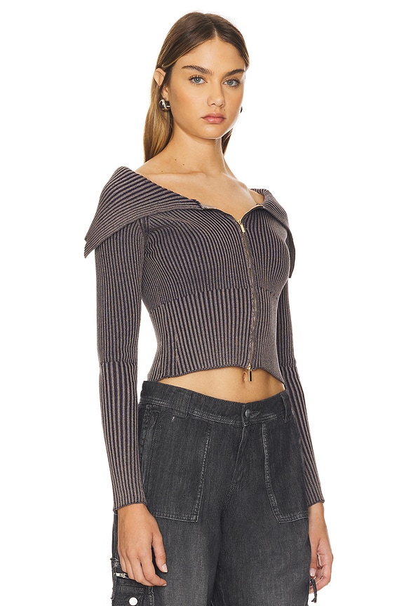 Superdown Noa Sweater In Grey