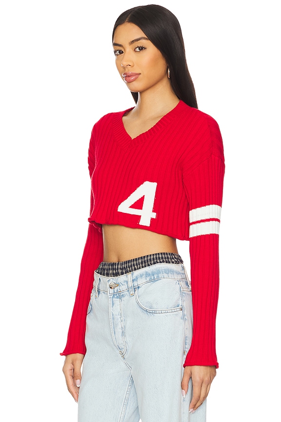 Superdown Dorthie Sweater In Red