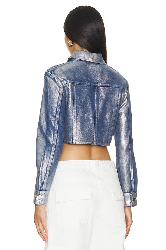 Superdown Uma Jacket In Silver