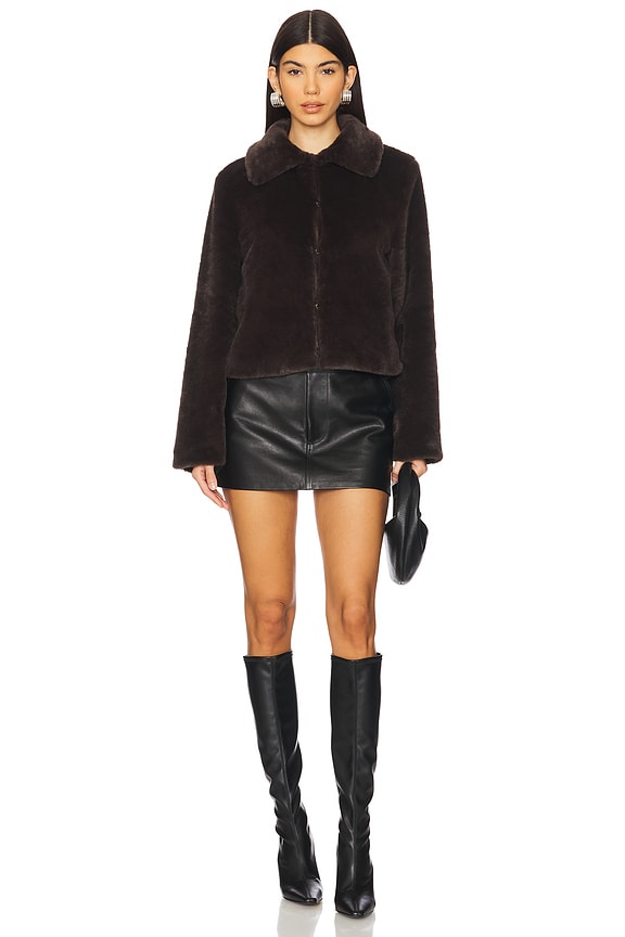 SUPERDOWN TIANNA FAUX FUR JACKET