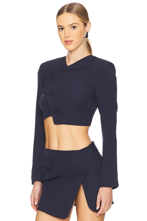 Superdown Tarryn Jacket In Navy