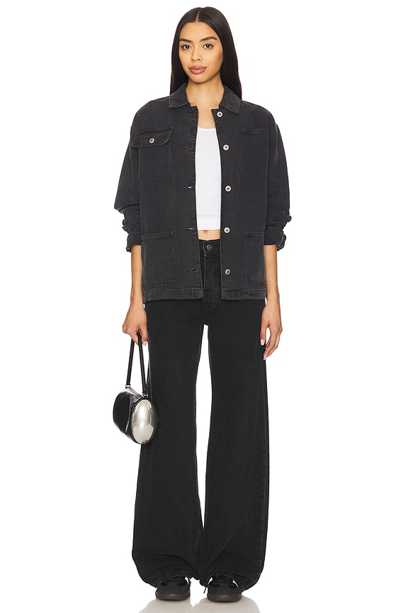 Superdown Estella Jacket In Vintage Black