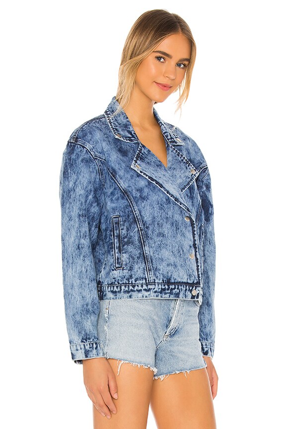superdown pearl denim jacket