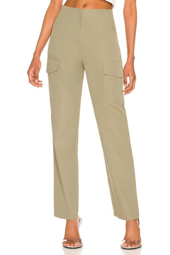 Image 1 of Kimmy Cargo Pant in Olive Green