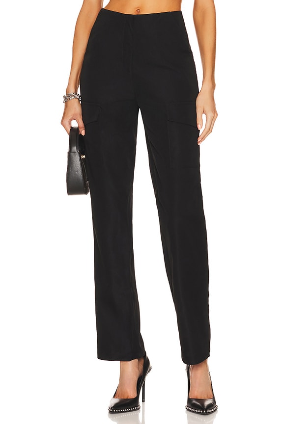 Image 1 of Kimmy Cargo Pant in Black