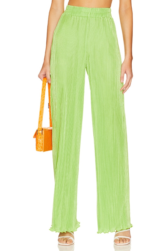 Image 1 of Alana Pant in Lime Green