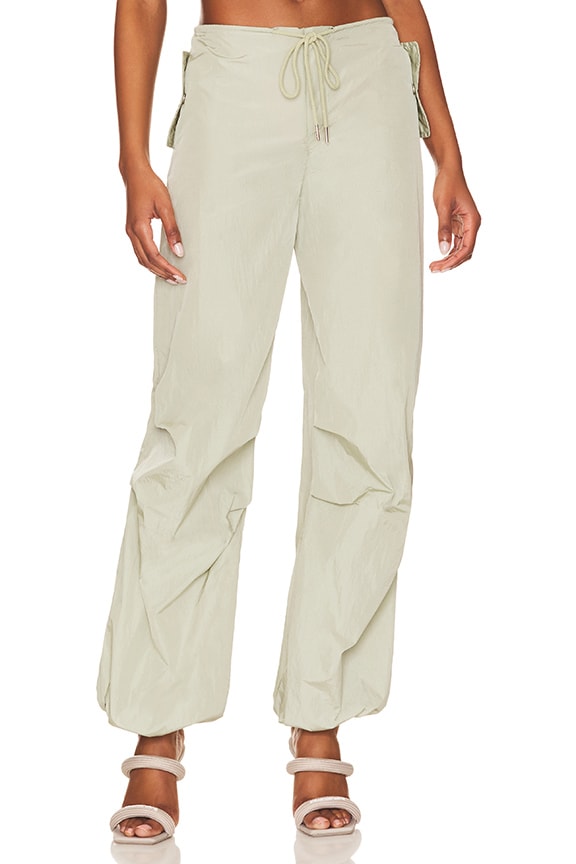 Image 1 of Jessie Parachute Cargo Pant in Sage