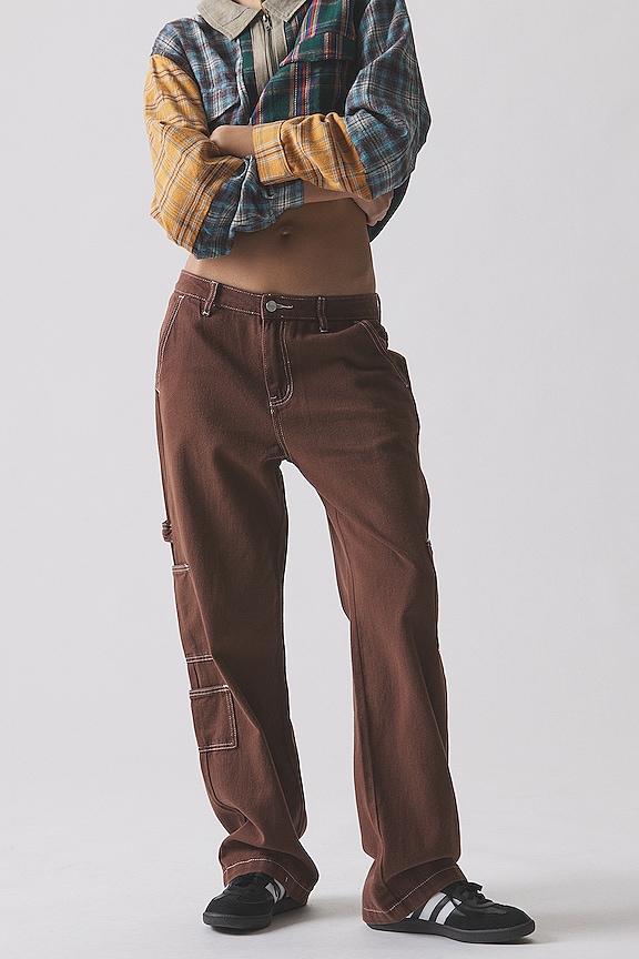 Image 1 of Jenna Cargo Pant in Brown