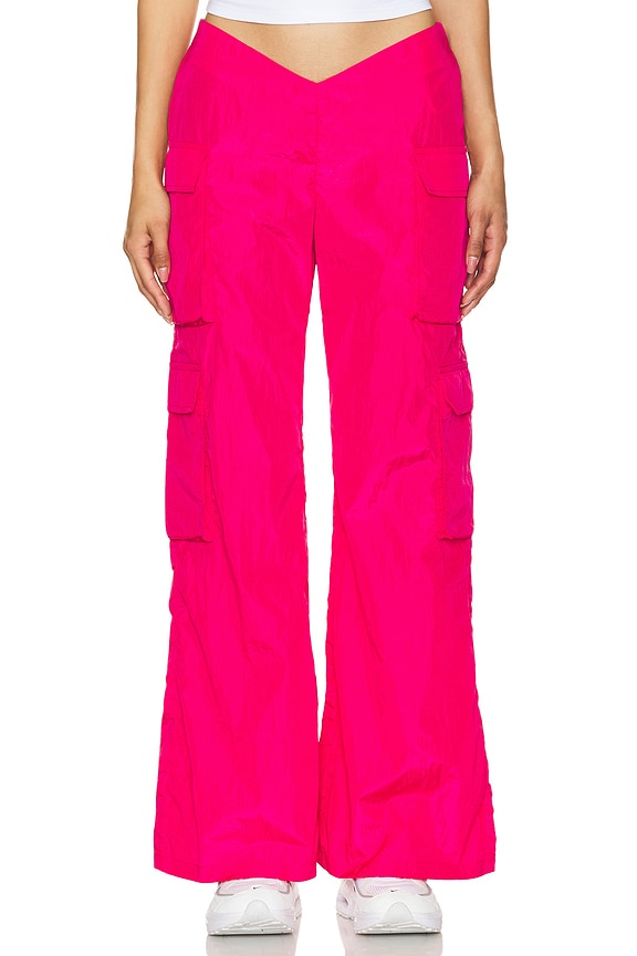 Image 1 of Beatrice Cargo Pant in Hot Pink