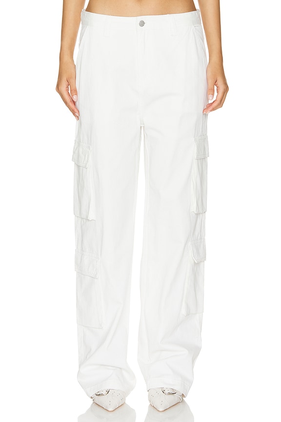 Image 1 of Gisele Cargo Pant in Ivory