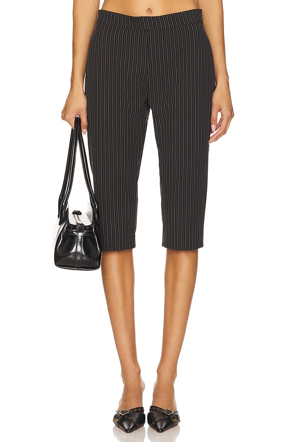 view 1 of 6 Tina Capri in Black Stripe