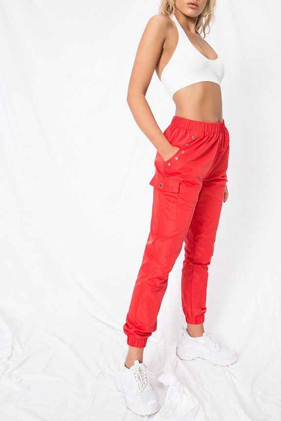 Red Joggers Women's Pants & Trousers - Macy's