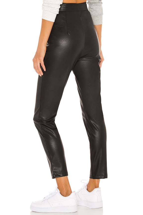 Shop Superdown Chanice Buckle Pant In Black