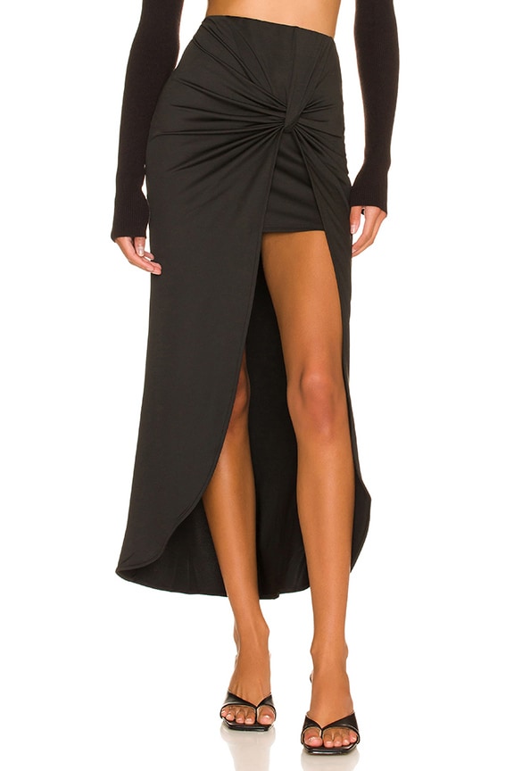 Image 1 of Marie Midi Skirt in Black
