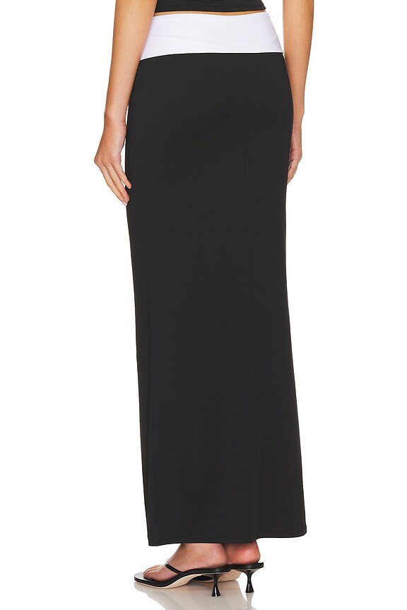 Superdown Jodie Maxi Skirt In Black