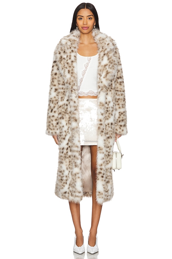 Superdown Liliana Mini Skirt In Ivory