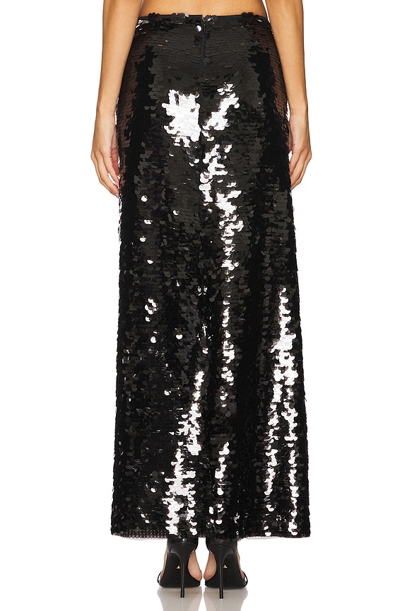 Superdown Lydie Maxi Skirt In Black