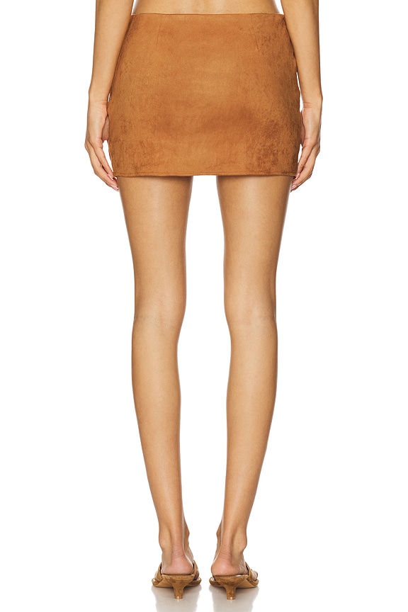 Superdown Delphi Skirt In Tan
