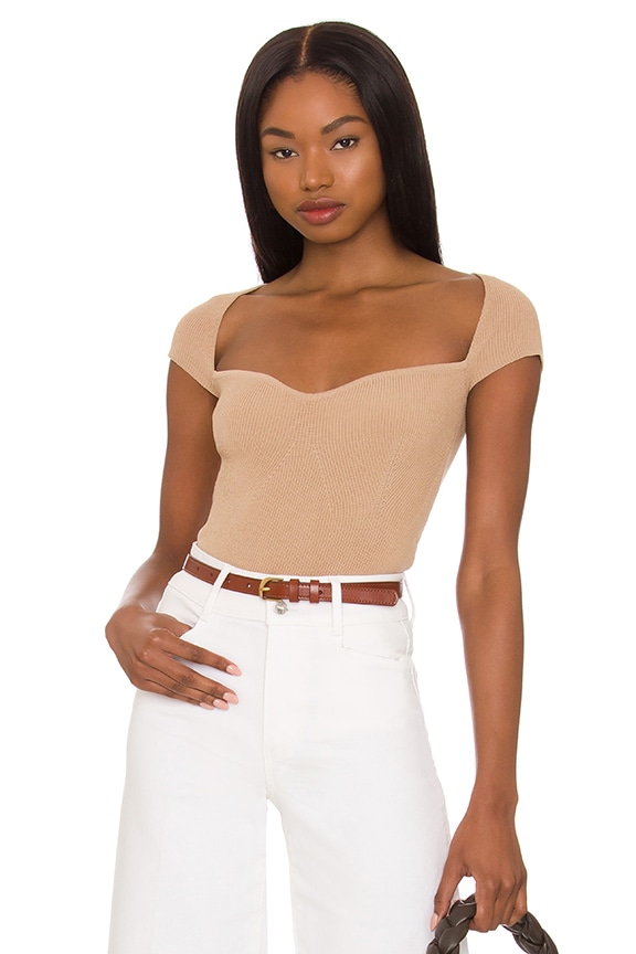 Image 1 of Rachelle Knit Top in Nude