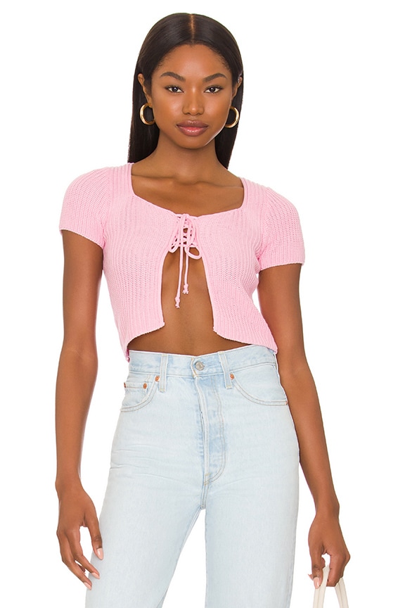 Image 1 of Audrey Knit Top in Pink