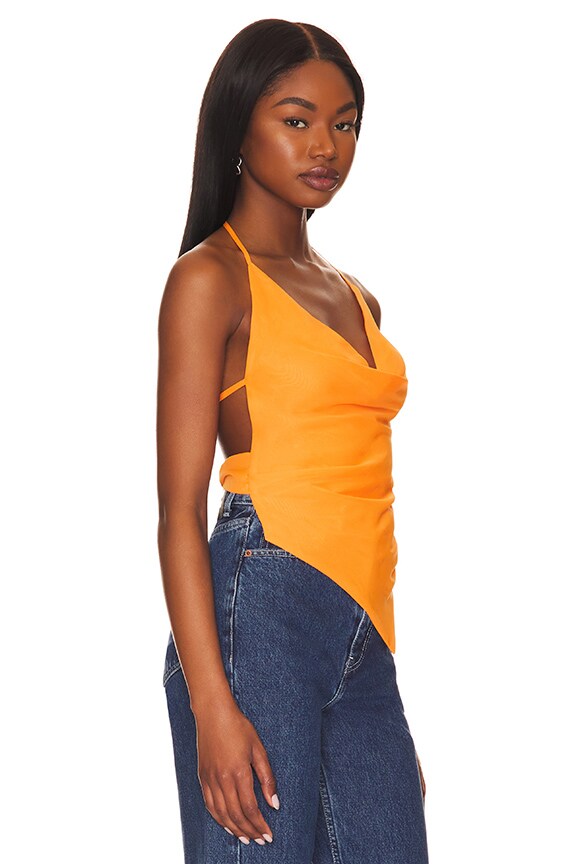 Superdown Olivia Cowl Neck Top | superdown