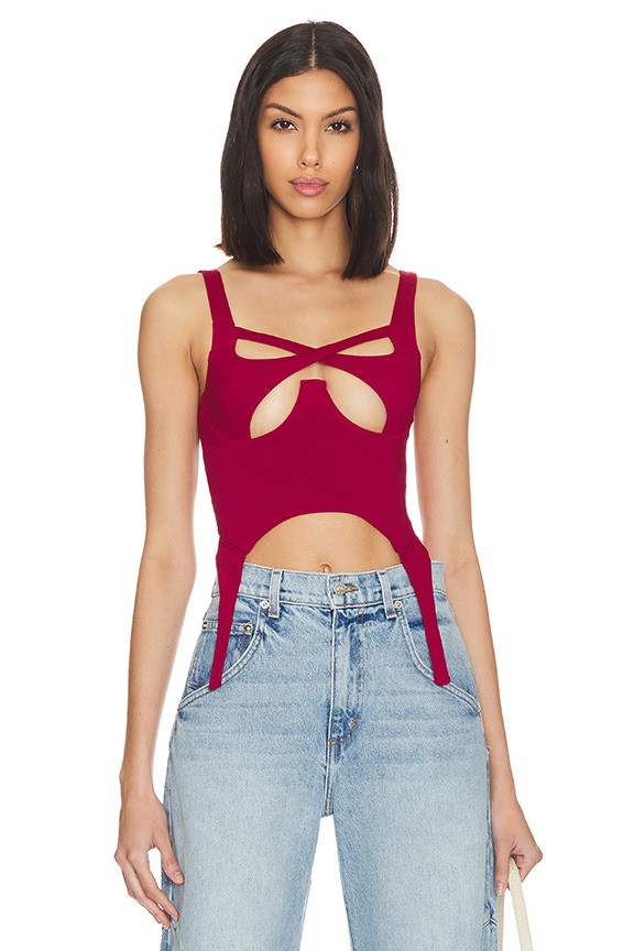 Image 1 of Sloan Top in Red