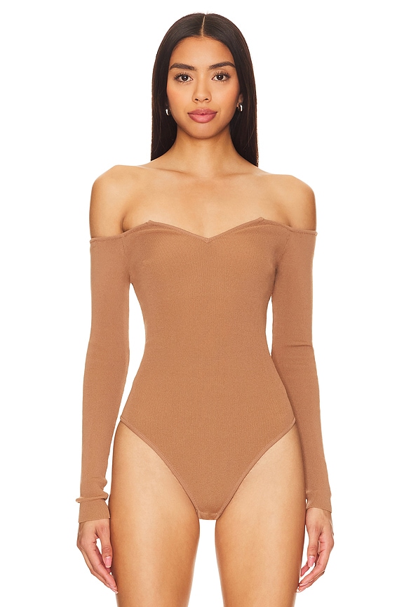 Superdown Ashton V Neck Bodysuit | superdown