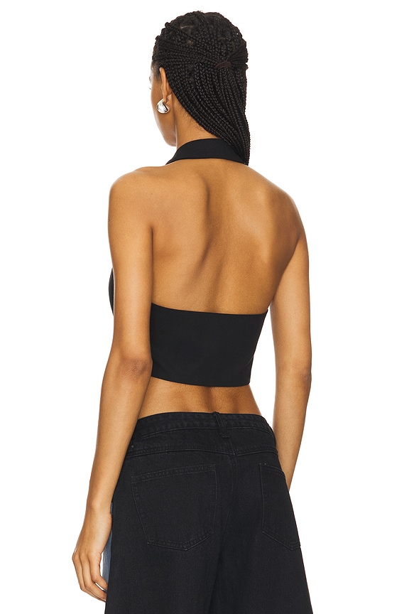 Superdown Nikita Vest In Black