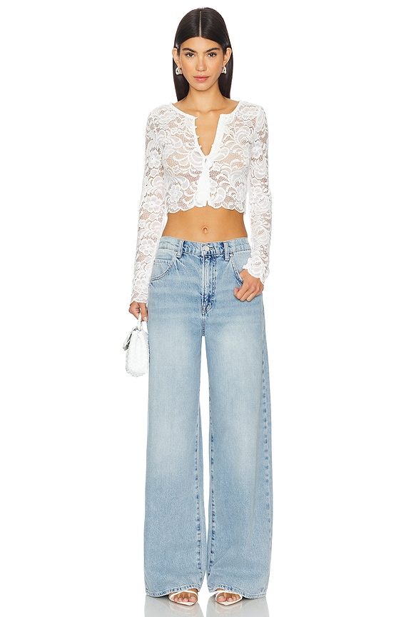 Superdown Elowen Top In White