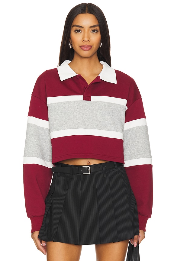 Image 1 of Juliet Cropped Polo in Multi