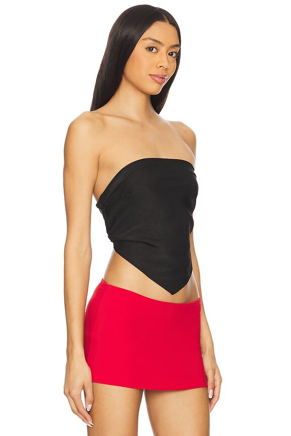 Superdown Cosima Top In Black