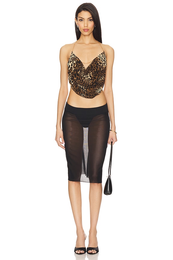 Superdown Kaylin Halter Top