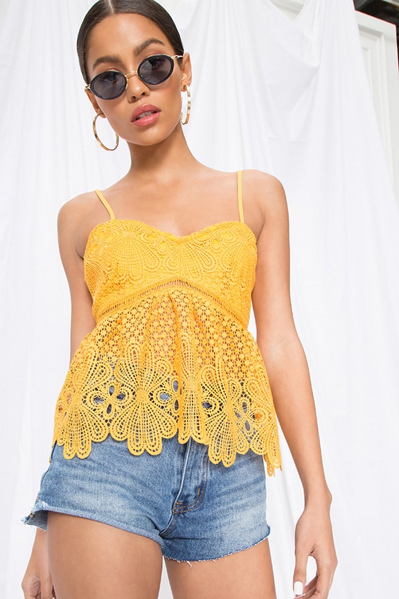 Image 1 of Kayla Top in Marigold