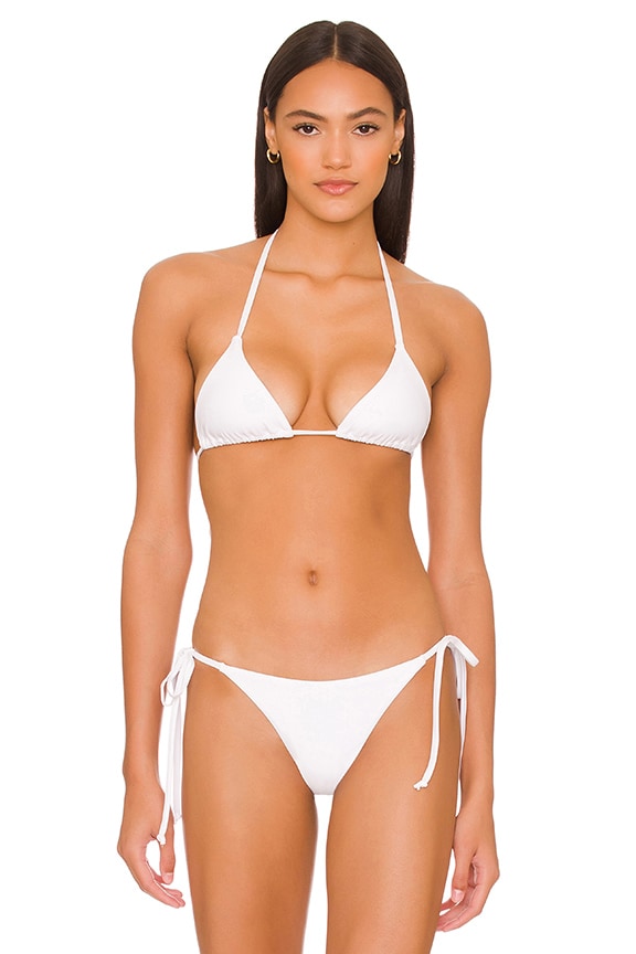 Image 1 of Pamela Bikini Top in White