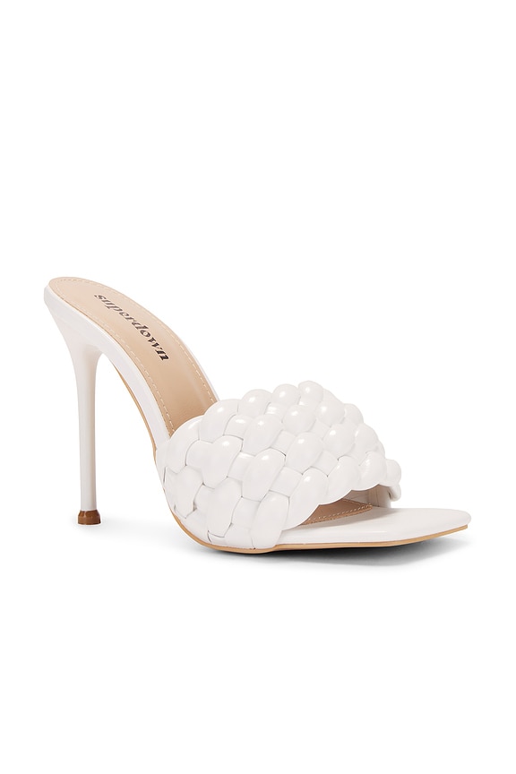 Superdown Jocelyn Heel In White