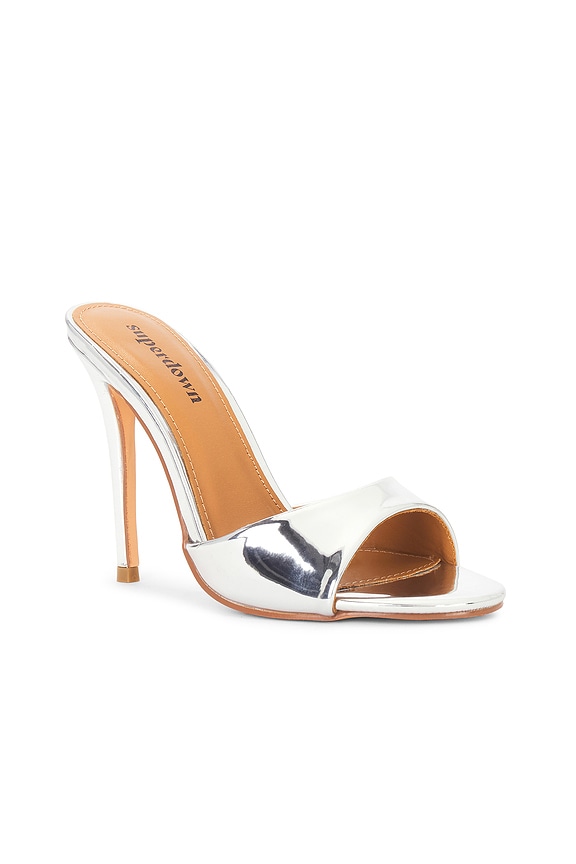 Superdown Tori Heel In Silver